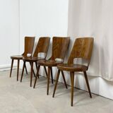 4 chaises Baumann Mondor et Dove