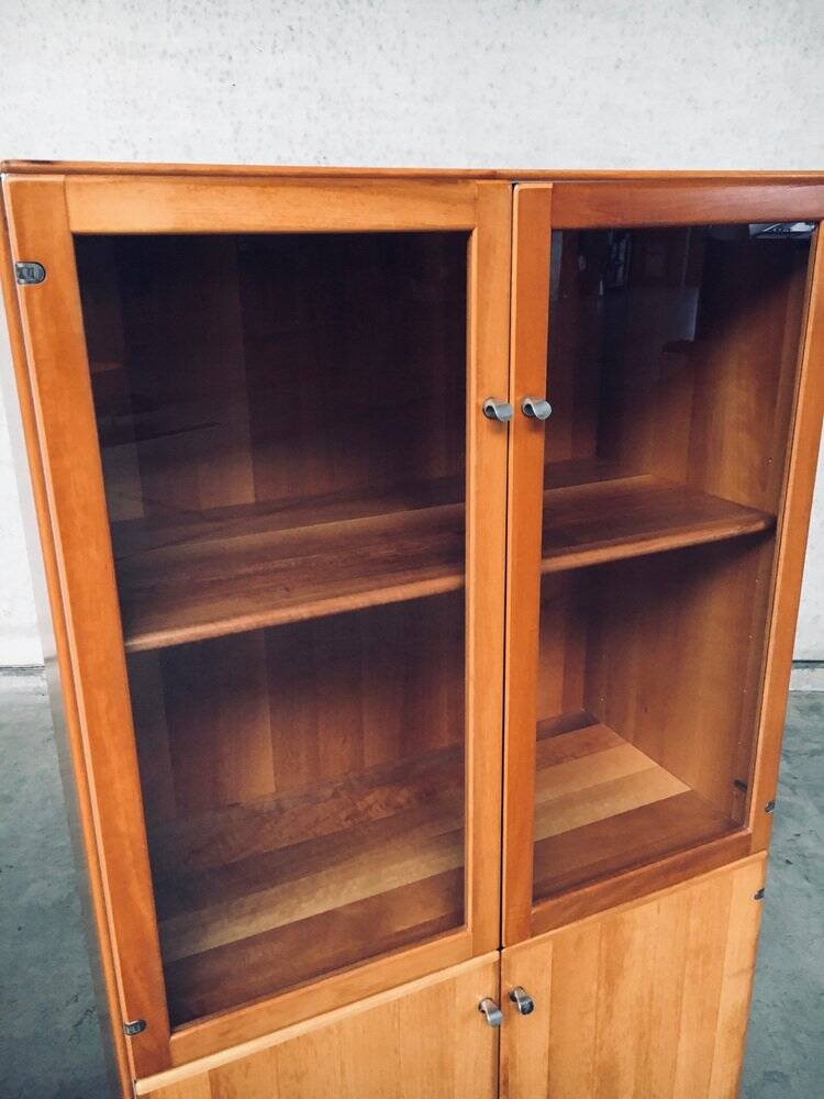 Torcello Series Display Cabinet Set by Afra & Tobia Scarpa for Stildomus, Italy, 1980s, Set of 2