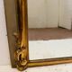 Louis XV style mirror in wood and gilded stucco 20th century