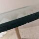 Italian daisy table 60s, 70'S design table Chelini Florence