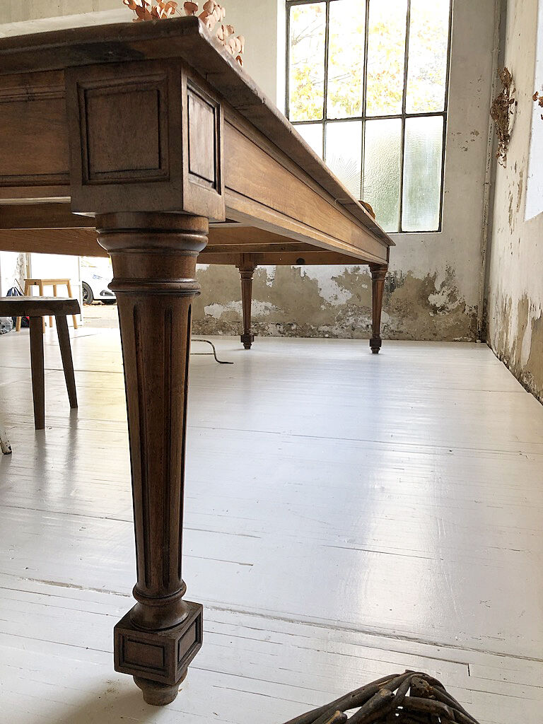 4m XXL oak farm table