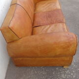 Sofa club leather mustache