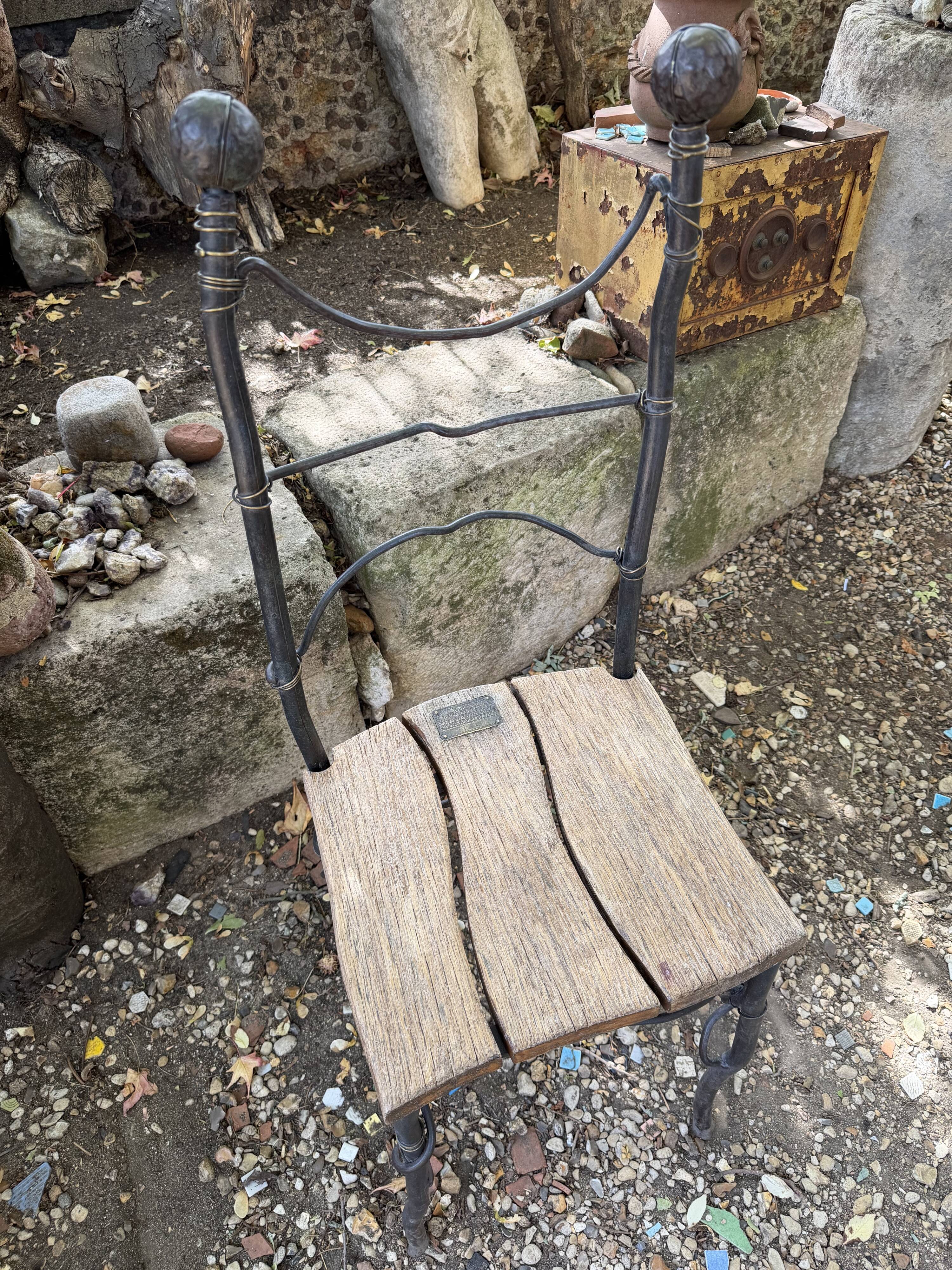 Patrick de Bruyn table and chair set