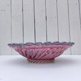 Vallauris ceramic slip fruit bowl