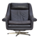 1960s, Danish highback swivel armchair by Aage Christensen, leather.