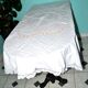 Vintage round tablecloth in embroidered and openwork cotton 160x160cm *M3*