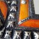 Moroccan mirror with a pediment
