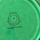 Vintage green dessert plates “Vines”
