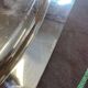 Silver-plated metal tray Christofle model Villars