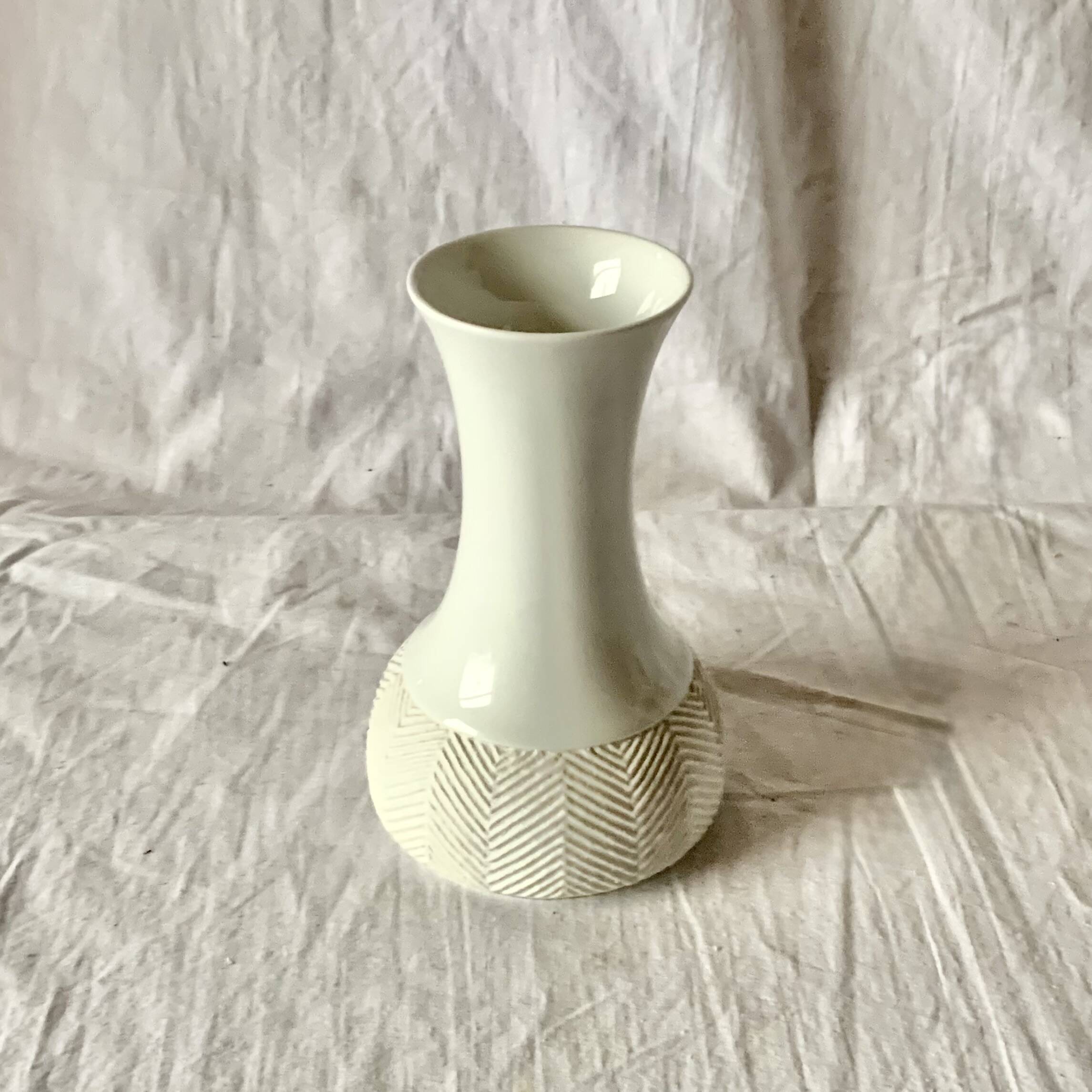 Vintage white vase Thomas Germany