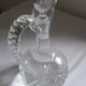 Ancient crystal wine carafe