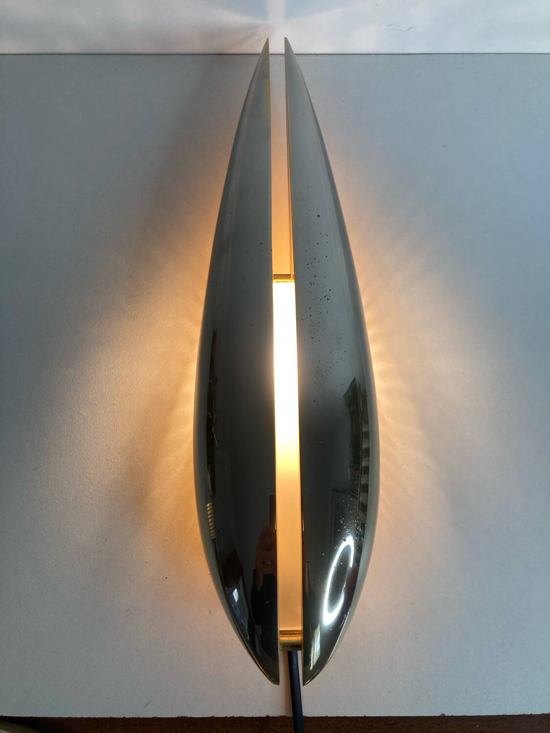 Pair of “America Cup” wall lights LG Paris