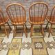 Set de 4 chaises Danoises 1970 vintage