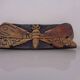 Studio ceramic butterfly wall plaque by Gerhard Liebenthron, Germany, 1982.