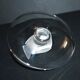 Lalique ashtray bowl Cheeky Sparrow crystal frosted and signed
