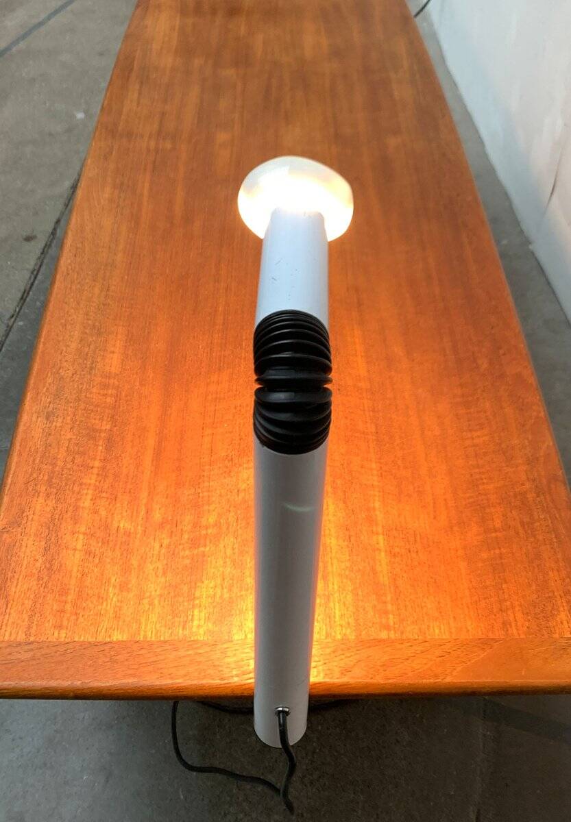 Periscopio clamp table lamp from the Italian space age mid-century by Danilo & Corrado Aroldi for Stilnovo, 1960s.