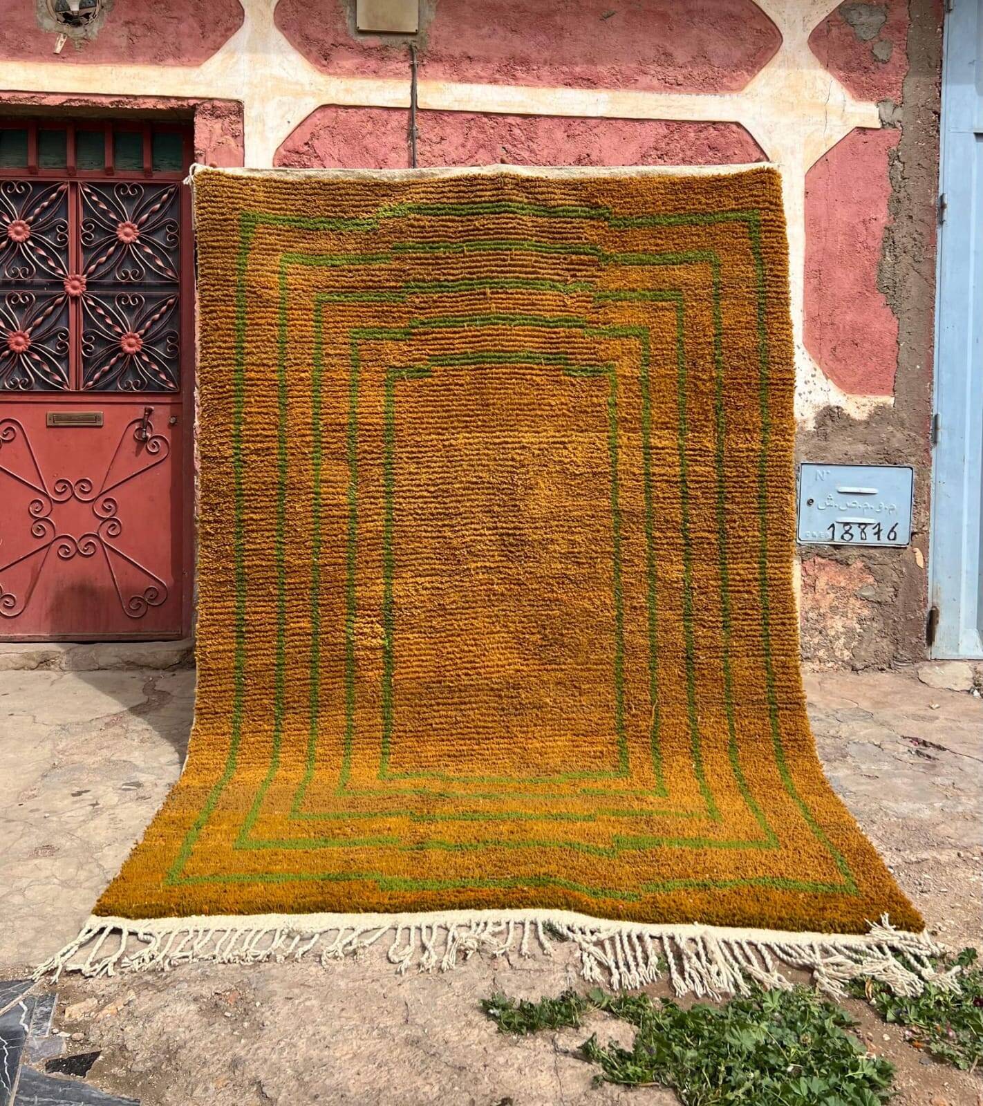 Tapis berbère fait main artisanale 2/2,5 m