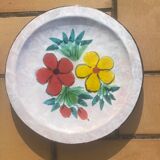 2 plates signed Le Brescon Vallauris