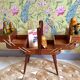 Vintage sewing basket feet compass