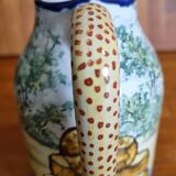 Earthenware pitcher from Nevers AM Montagnon