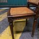 Louis XVI style caned chairs