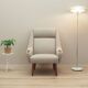 Fauteuil en teck, design danois, années 1960, production : Danemark