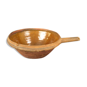 Écuelle creuse en grès traditionnel