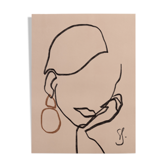 Poster "Pensive"