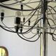 Lustre suspension Gino Sarfatti for Arteluce 30 lights model 2097 from the 1960s.