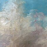 Canvas oil landscape alley 60x80cm