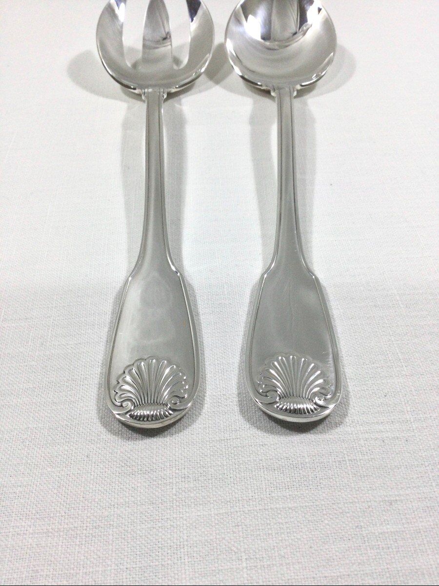 Christofle - cutlery with salad model vendôme