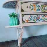 Vintage bohemian shelf