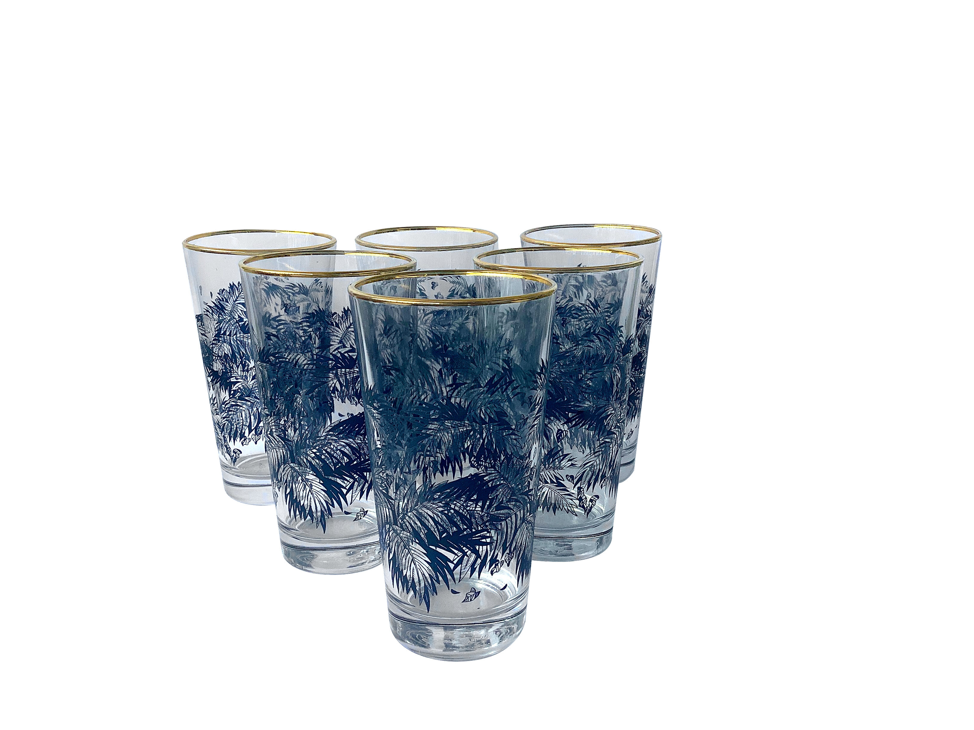 Exotic Bacardi Rum Cocktail Glasses