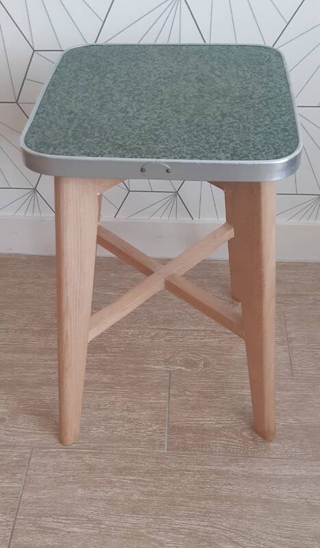 Vintage Scandinavian “LV” stool.
