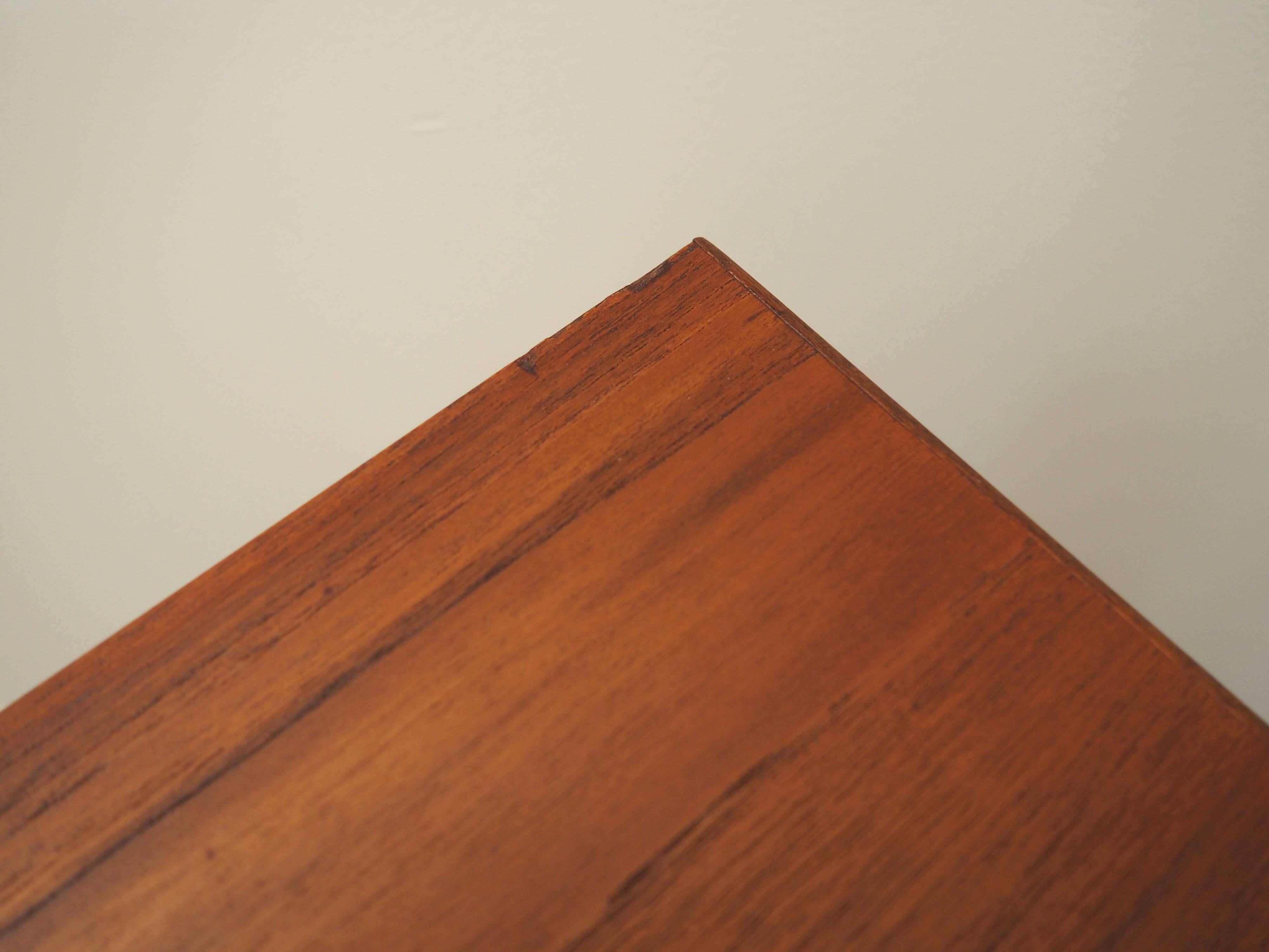 Enfilade en teck, design danois, années 1960, production : Omann Jun