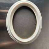 Oval bakelite vintage frame