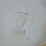 Salad bowl Digoin and Sarreguemine, Esper collection