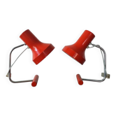 Paire de lampes de table du milieu du siècle, Napako, Josef Hurka, années 1970