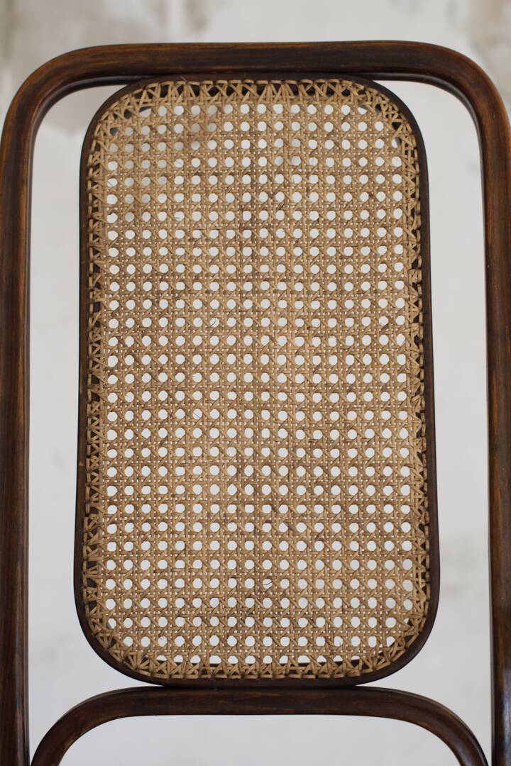 Michael Thonet curved walnut armchair - 1914