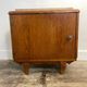 Small wooden piece of furniture with a marble top, 1950s.