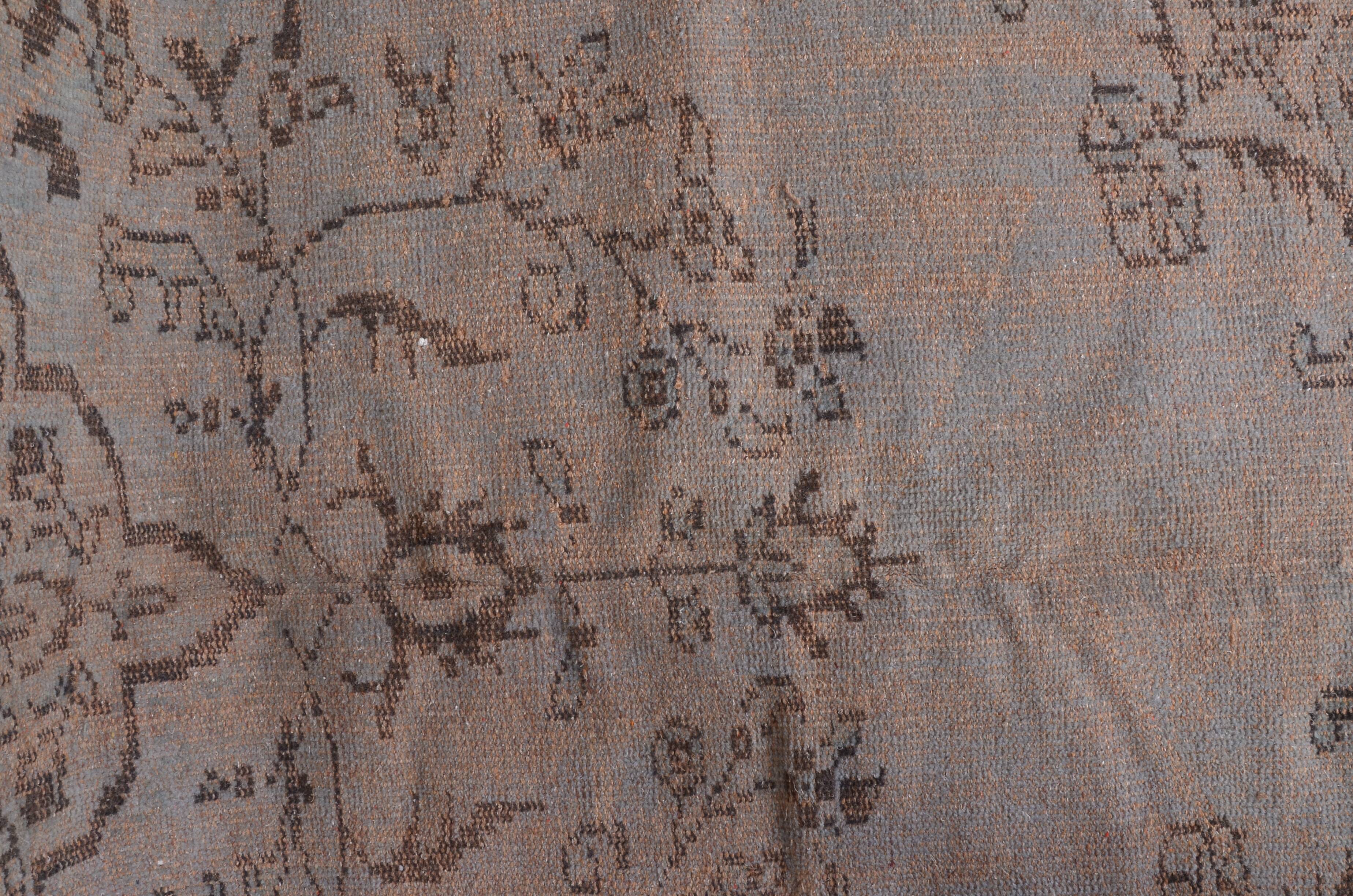 Turkish Handknotted Antique Wool Rug sku 715