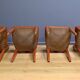 Set of 4 stained beech chairs, Art Deco – 1910