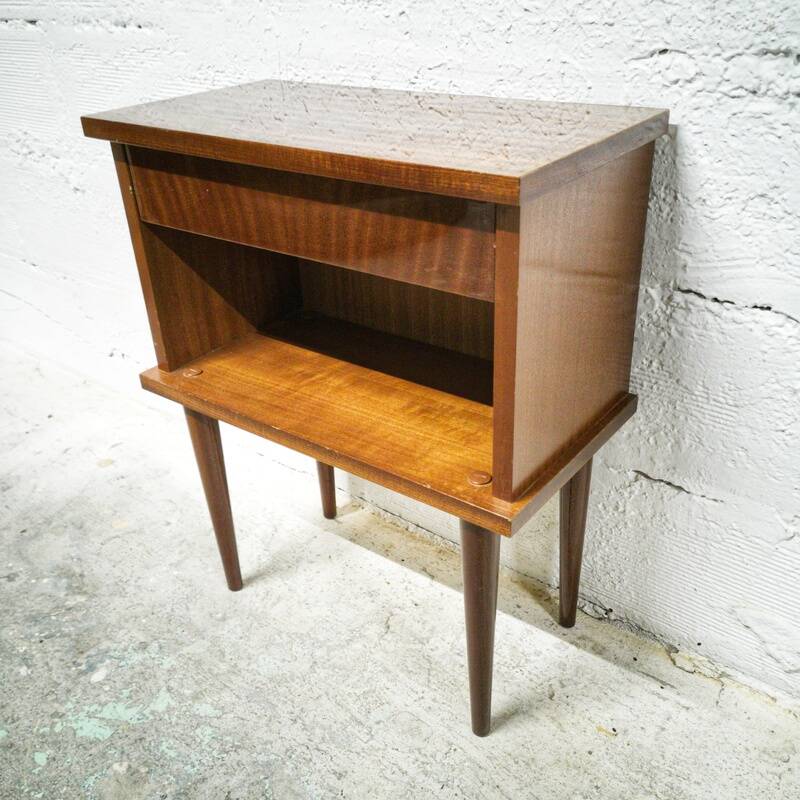 Vintage 60s bedside table