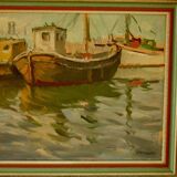 "Boats at Rest" Axel Hamborn