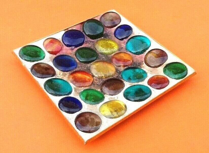 Pocket Drain Murano Glass Pebbles