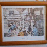 Decorative frame wooden frame