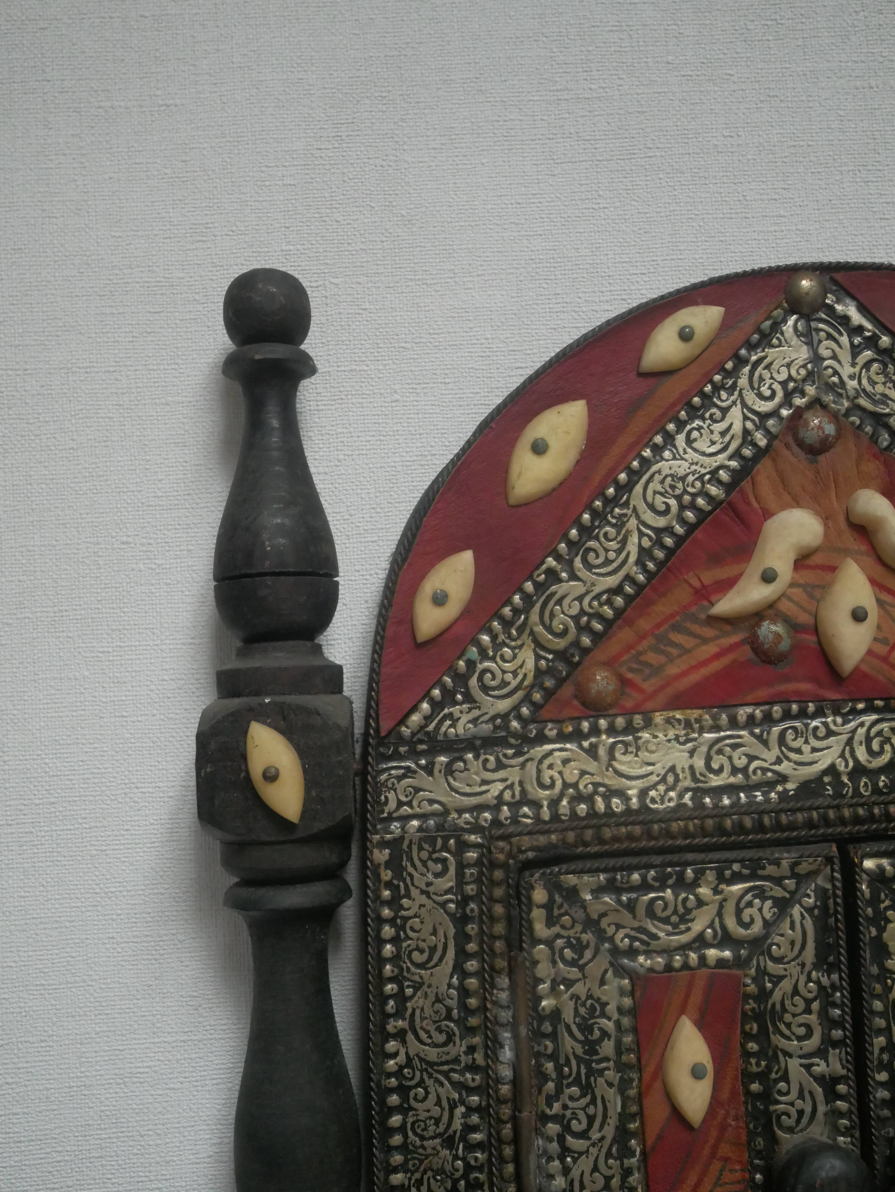 Moroccan handcrafted mirror tribal ethnic decoration handcrafted Moroccan door