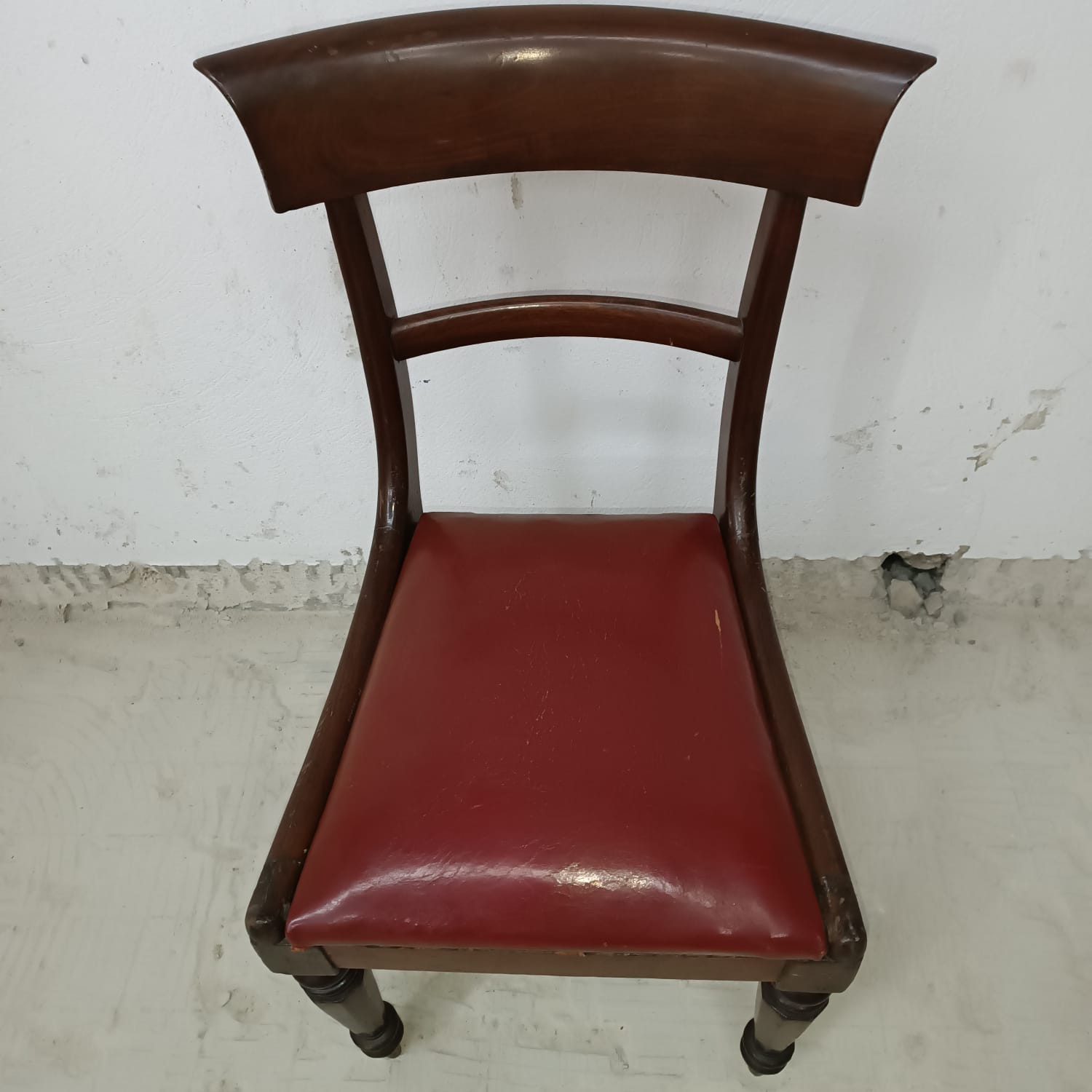 Set of 6 victorian antique dining chairs