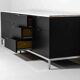 Executive sideboard by Florence Knoll with 'rosé aurore' marble top