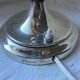 Silver-plated candlestick lamp Gagneau Paris